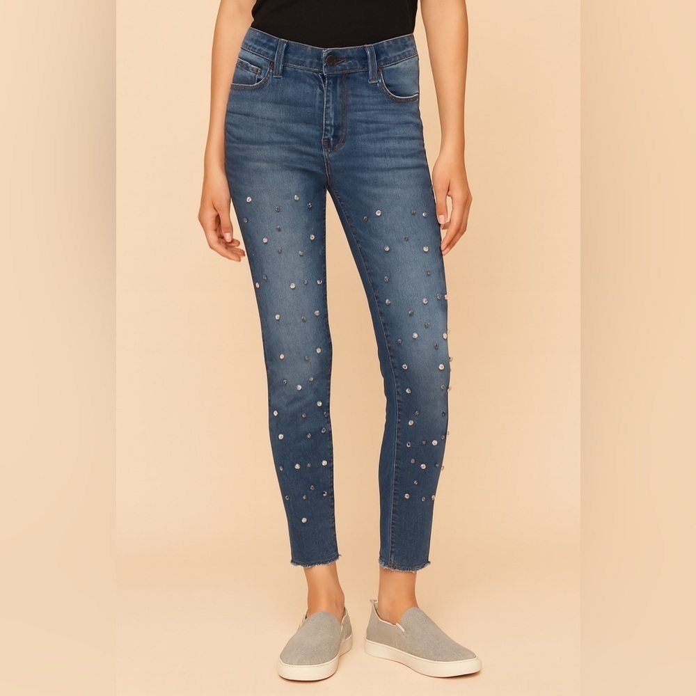 Bluenotes Emma Hi Rise Crop Jegging NWT